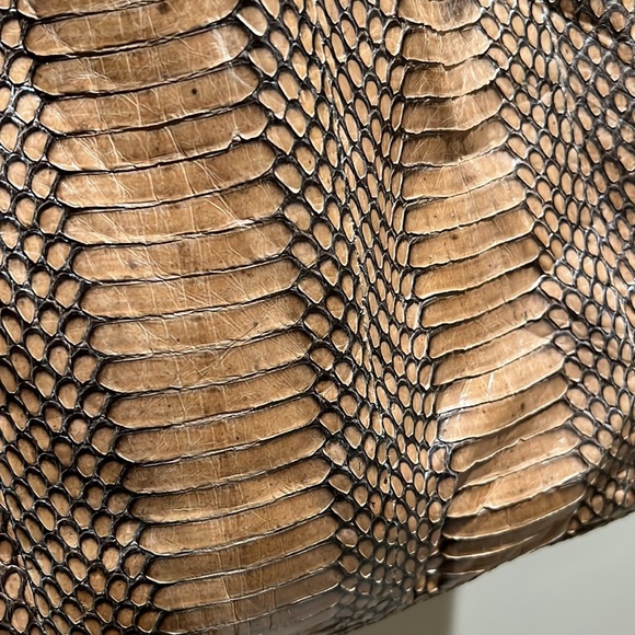 Leyla Exotic Skin Shoulder Tote - Picture 13 of 14